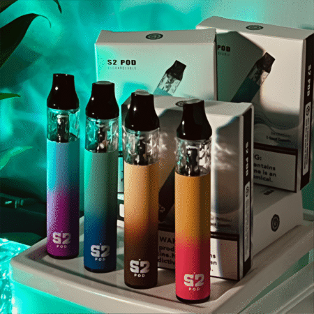 S2 POD 將軍小煙主機｜0.8Ω 可注油空彈｜換彈式設計｜三入裝